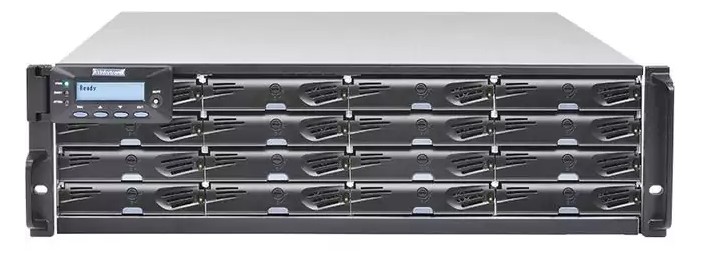 

Система хранения данных Infortrend EonStor DS 3000U DS3016RUC000C-8U30 3U/16bay, dual redundant controller, 2x12Gb/s SAS EXP. ports, 8x1G iSCSI ports, EonStor DS 3000U