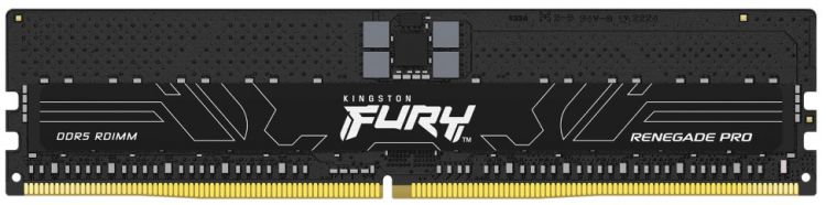 Модуль памяти DDR5 32GB Kingston FURY KF548R36RB-32 Renegade Pro 4800MHz ECC Reg CL36 1.1V модуль памяти ddr4 32gb lenovo 4zc7a08709 2933mhz ecc reg lp cl21 d4 2rx4 1 2v