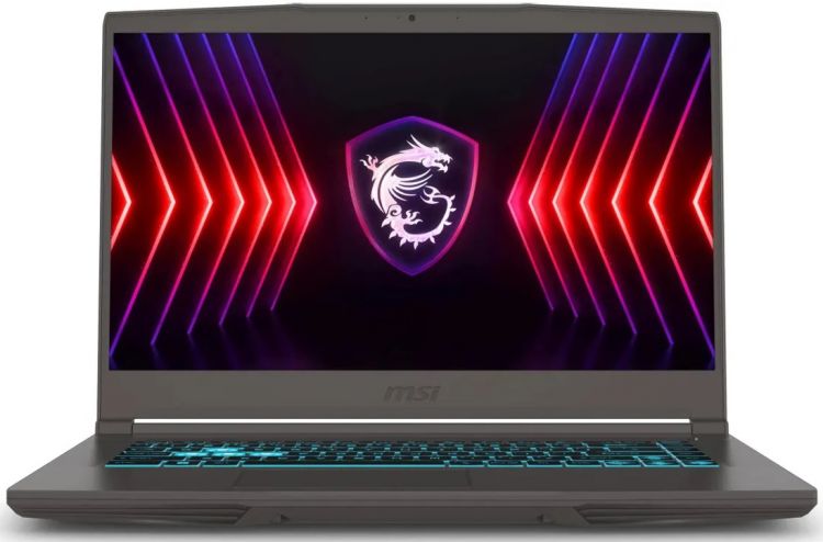 Ноутбук MSI Thin 15 B12VE-1292RU 9S7-16R831-1292 i7 12650H/16GB/512GB SSD/GeForce RTX 4050 6GB/15.6" FHD IPS/WiFi/BT/cam/Win11Home/grey