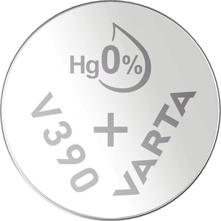 

Батарейка Varta 390 (SR1130SW) BL1 Silver Oxide 1.55V (1/10/100), 390 (SR1130SW)