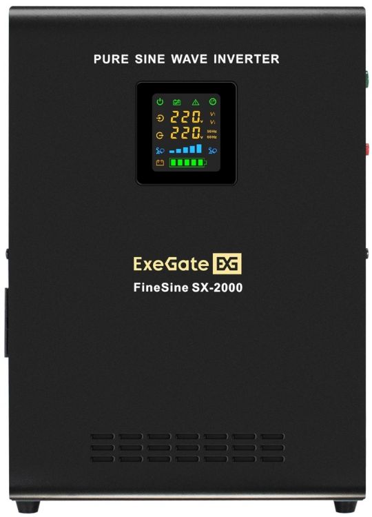 

Комплект Exegate FineSine SX-2000.LCD.AVR.2SH EX296589RUS ИБП EX296001RUS + батарея 40Aч EX282976RUS 2шт (инвертор, синус, для котла, настенный) 2000V, FineSine SX-2000.LCD.AVR.2SH