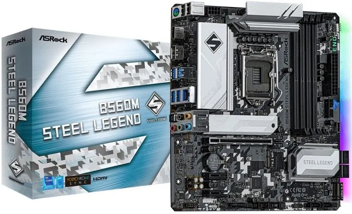 фото ASRock B560M STEEL LEGEND