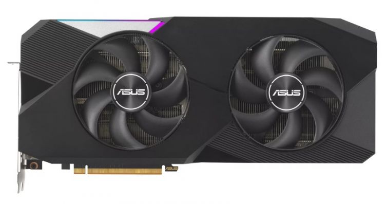 Видеокарта PCI-E ASUS Radeon RX 7900 XT DUAL OC (DUAL-RX7900XT-O20G) 20GB GDDR6 320bit 2075/20000MHz HDMI 3*DP