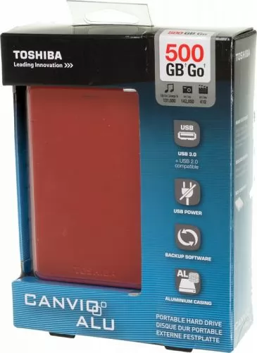 Toshiba CANVIO ALU 500GB