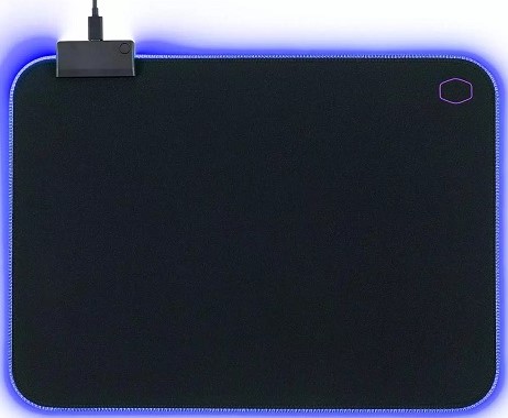 Коврик для мыши Cooler Master MPA-MP750-M RGB, чёрный, 370x270x3 мм