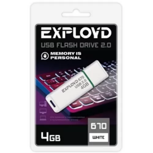 Exployd EX-4GB-670-White