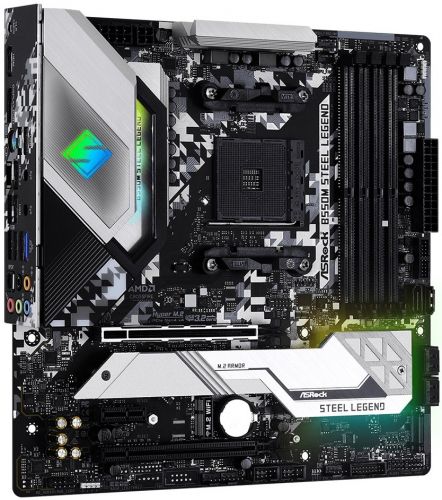 Материнская плата mATX ASRock B550M STEEL LEGEND