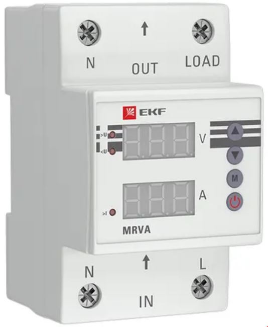 

Реле напряжения EKF MRVA-40A с дисплеем, MRVA-40A