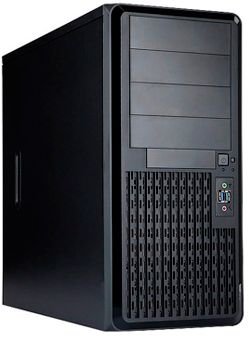 Корпус ATX InWin PE689 6188705 черный, БП 650W, 2*USB 3.0, audio