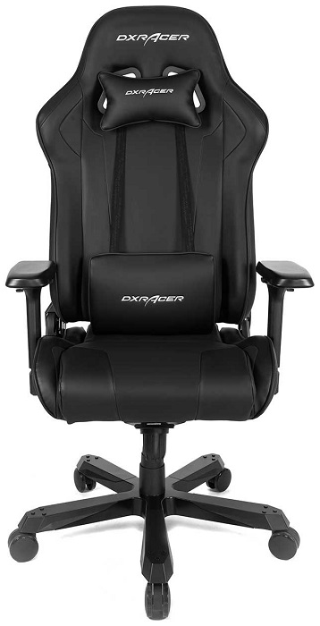 

Кресло DxRacer OH/K99/N геймерское, черное, регулируемые подлокотники в 4 направлениях, наклон спинки до 170 градусов, OH/K99/N