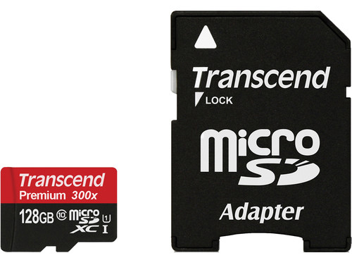 

Карта памяти MicroSDXC 128GB Transcend TS128GUSDU1 Class 10 UHS-I (SD адаптер), TS128GUSDU1