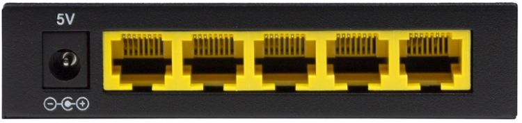 

Коммутатор неуправляемый ORIGO OS1205/A1A 5-портовый 10/100 Мбит/с, металл, OS1205/A1A