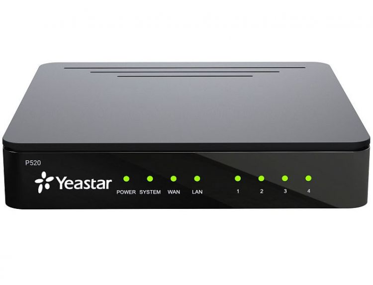 

АТС IP Yeastar P520 20 абонентов и 10 вызовов, поддержка FXO, FXS, GSM, BRI, P520