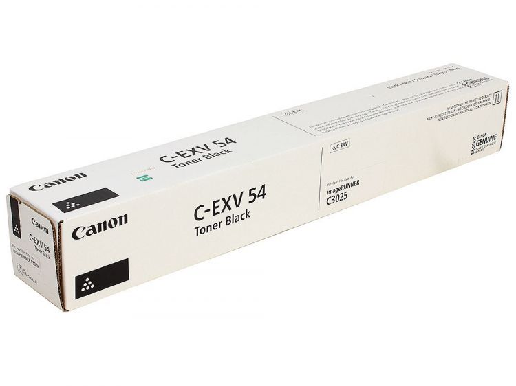 

Картридж Cactus CS-EXV54BK черный (15500стр.) для Canon ImageRunner C3025 MFP/ C3025i MFP, CS-EXV54BK