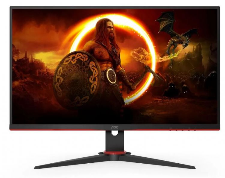 

Монитор 27" AOC 27G2ZNE LCD, 1920х1080, 4 мс, 250 кд/м2, 3000:1, 80M:1, 16.7M, 178°/178°, nonGLARE, 16:9, VA, 240 Hz, 2xHDMI, DP, Tilt, Swivel, 3Y, Bl, 27G2ZNE