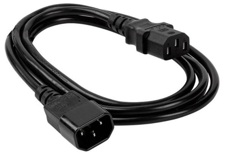 

Кабель питания H3C Cab-PDU-C14-3m-C13-RUS AC Jumper Cord,3.0m,3*1.0mm^2,Black,C14C(3P)STM250V10A,H05VV-F,C13C(3P)STF250V10A,EAC, Cab-PDU-C14-3m-C13-RUS