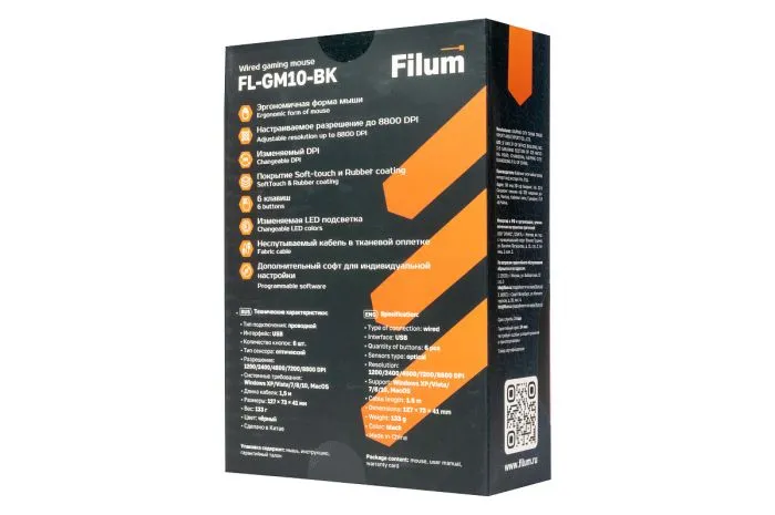 фото Filum FL-GM10-BK