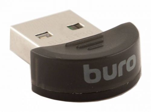 Адаптер USB Buro BU-BT30 bluetooth 3.0+EDR class 2, 10м, черный