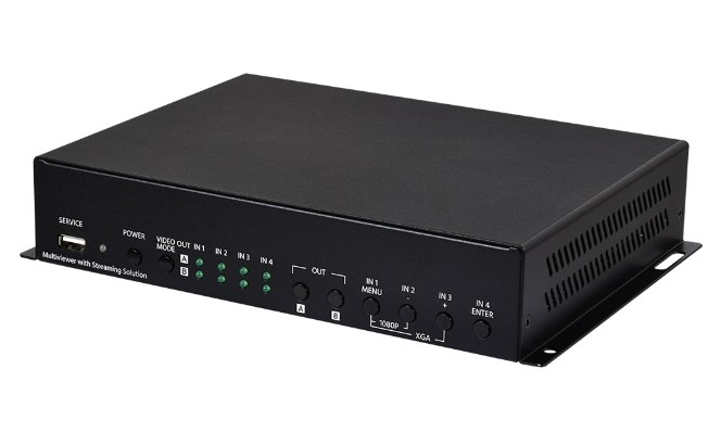 

Мультивьювер Cypress CSC-VPR-3420 четырехоконный HDMI 4K/60, устройство захвата, кодер и передатчик HDMI по USB 3.0, CSC-VPR-3420