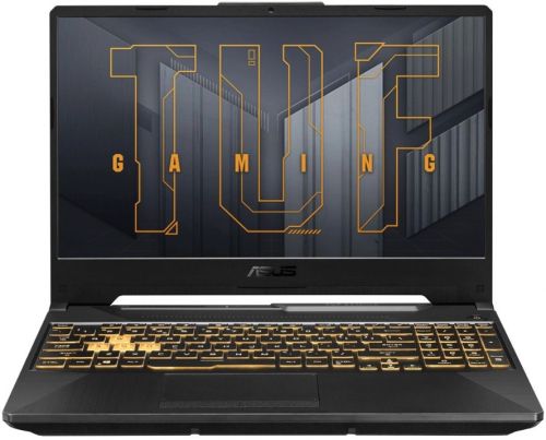 Ноутбук ASUS TUF Gaming F15 FX506HE-HN011 90NR0704-M00AD0 i5-11400H/8GB/512GB SSD/RTX3050 Ti 4GB/15.6" FHD IPS/noDVD/WiFi/BT/cam/DOS/graphite black