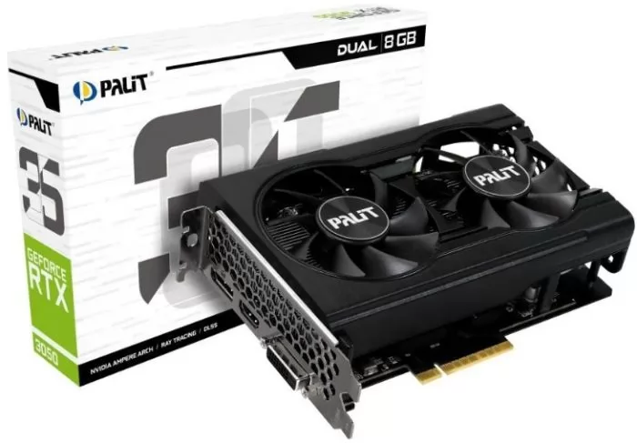 Palit GeForce RTX 3050 Dual