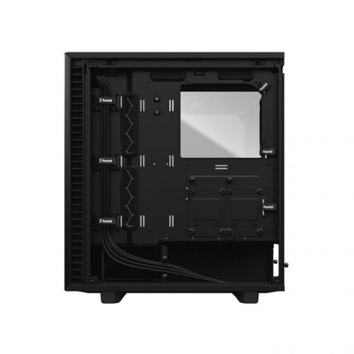 Корпус ATX Fractal Design Define 7 Compact Dark TG FD-C-DEF7C-02 черный, без БП, с окном, 2*USB 3.0, 2*USB 2.0, USB Type-C, audio - фото 6
