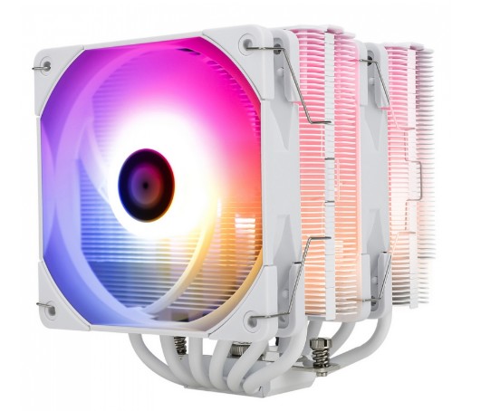 

Кулер Thermalright Peerless Assassin 120 White ARGB PA120-WH-ARGB LGA115x/2011/-3/2066/1200/1700/AM4/AM5 (2*120mm fan, 1550rpm, 66.17CFM, 25.6dBA, 4-p, Peerless Assassin 120 White ARGB