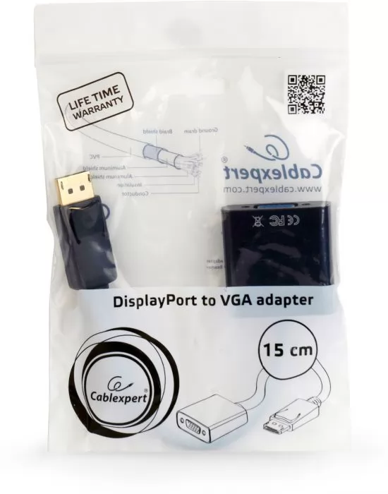 Cablexpert DisplayPort - VGA