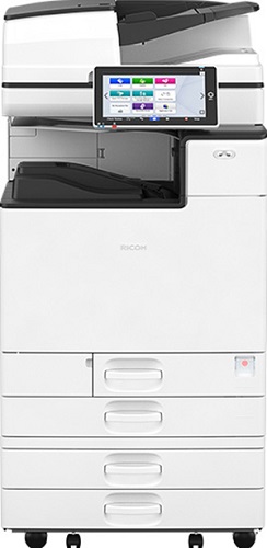 

МФУ лазерное цветное Ricoh IM C5500 418317 А3, 55 стр./мин, автоподатчик 100л, дуплекс, 2кассеты по 550л, 2Гб, 320Гб, без тонеров и инструкции, IM C5500