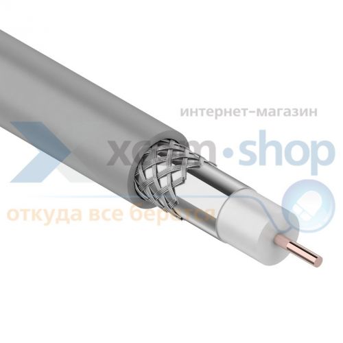 

Кабель Rexant RG-8X, (75%), 50 Ом, 100м., серый, RG-8X, (75%), 50 Ом, 100м., серый