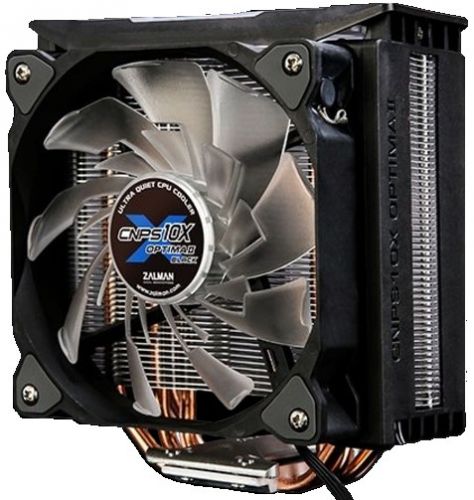 Кулер Zalman CNPS10X Optima II black RGB LGA2066/2011-V3/2011/115X/1366/AM4/AM3+/AM3/FM2+/FM2 (alumi