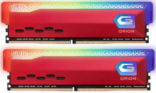 Модуль памяти DDR4 32GB (2*16GB) Geil GOSR432GB3200C16BDC Orion RGB red PC4-25600 3200MHz CL16 радиа