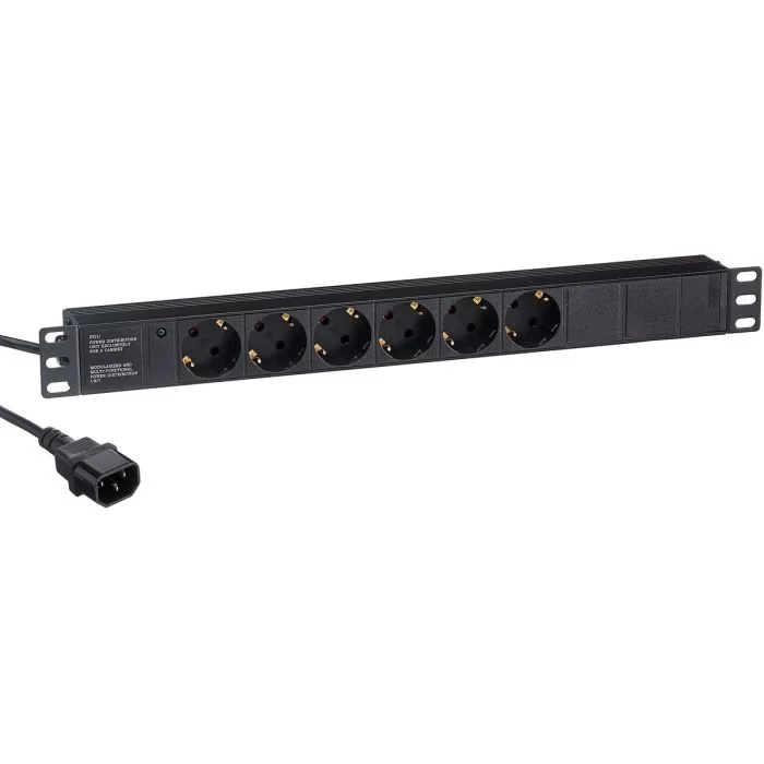 Exegate ServerPro PDU-19H604 Al-6S-C14-2.5CU