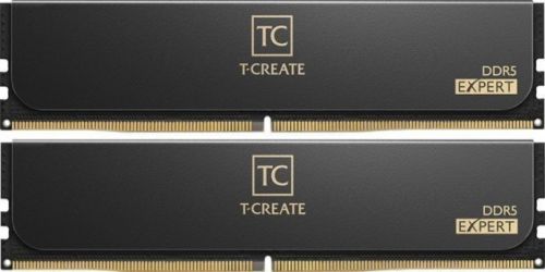 Модуль памяти DDR5 32GB (2*16GB) Team Group CTCED532G6400HC40BDC01 T-Create Expert PC5-51200 6400MHz, цвет черный