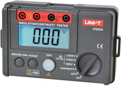 

Измеритель Unit 13-0044 сопротивления изоляции UT502A, 13-0044