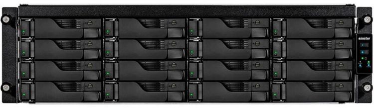 Сетевой накопитель данных ASUSTOR 90IX01B1-BW3S10 AS7116RDX 16BAY/Intel Xeon E-2224 3.4GHz up to 4.6GHz, 4GB SO-DIMM DDR4, noHDD(HDD,SSD) цена и фото