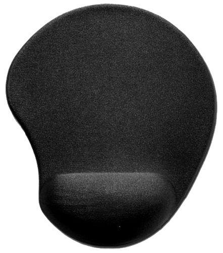 Коврик для мыши Sven GL009BK SV-009854 черный, 250х220х20 мм, материал: гель на прорезиненной основе
