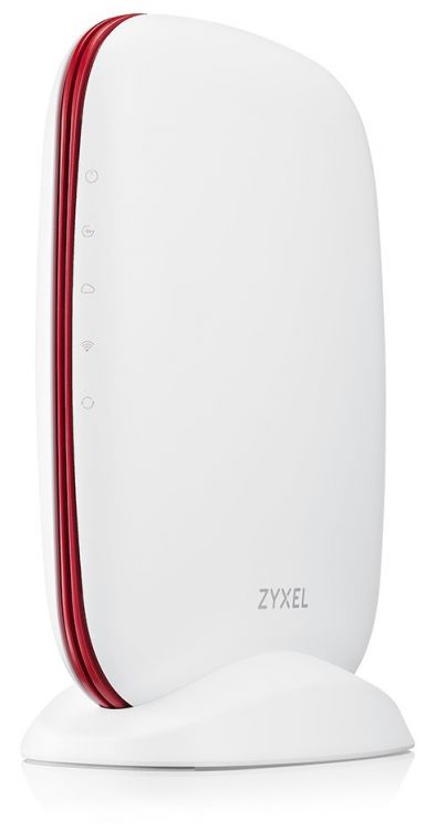 Маршрутизатор ZYXEL Nebula SCR50AXE AX3000, Wi-Fi 6, MU-MIMO, 802.11a/b/g/n/ac/ax (600+2400 Мбит/с), 1xWAN GE, 4xLAN GE, IPSec VPN
