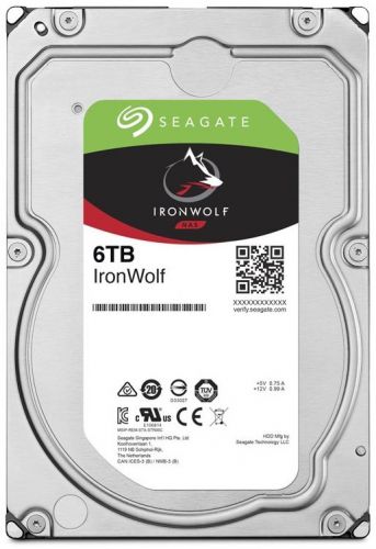 Жесткий диск SATA 6TB Seagate ST6000VN001 IronWolf 3.5