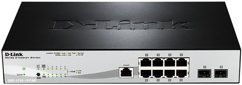 

Коммутатор PoE D-link DGS-1210-10P/ME/A1A 8xUTP 100/1000, 2xSFP Gigabit, 78Wt, L2, DGS-1210-10P/ME/A1A