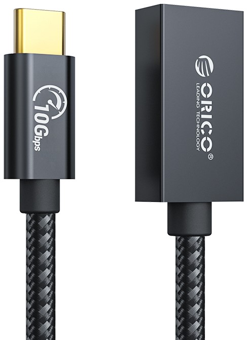 

Кабель интерфейсный Orico ORICO-CAF31-10-BK-BP USB Type-C(m)/Type-A(f), USB3.1 Gen2, 10 Гбит/с, 60 Вт, 0,3 м, черный, ORICO-CAF31-10-BK-BP