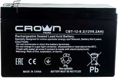 Crown CBT-12-9.2