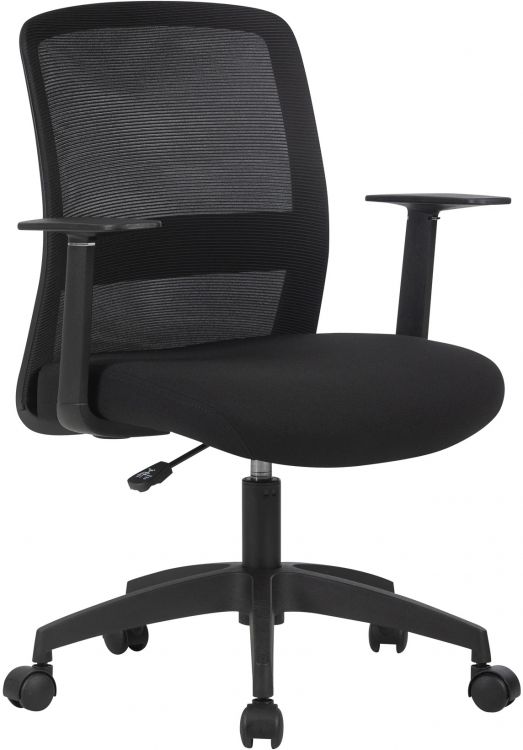 

Кресло Cactus CS-MC333-BK черный сиденье черный низк.спин. крестов. пластик черный, CS-MC333-BK