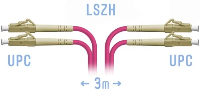 фото SNR SNR-PC-LC/UPC-MM4-DPX-3m