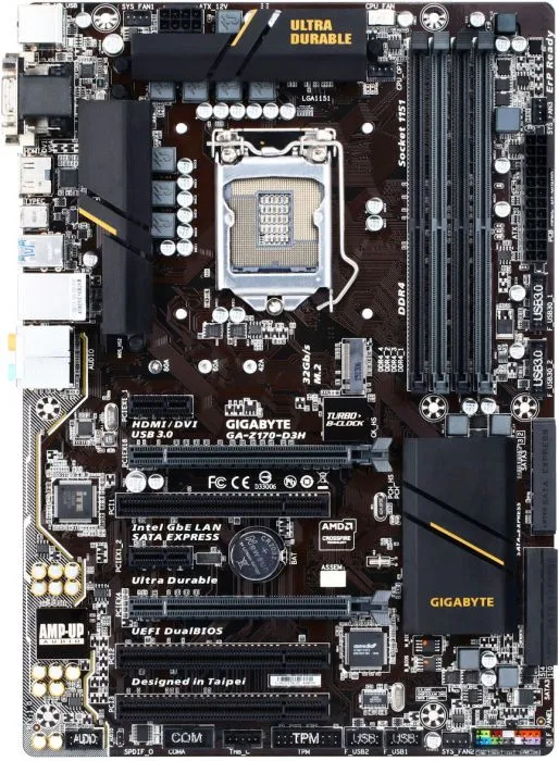 фото GIGABYTE GA-Z170-D3H