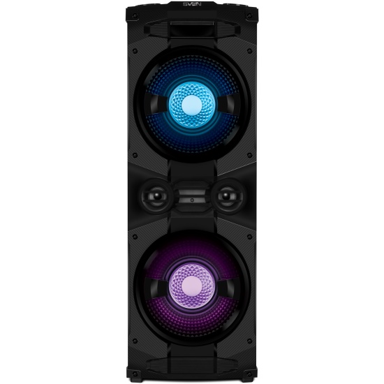 

Портативная акустика Sven АС PS-1500 SV-022020 черная (500 Вт, Bluetooth, FM, USB, LED-дисплей, ~230В), АС PS-1500