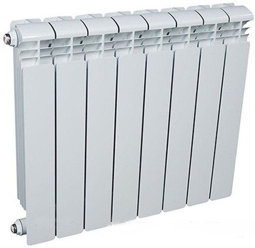 Радиатор отопления алюминиевый Rifar Alum 500 х8 RAL50008 - фото 1