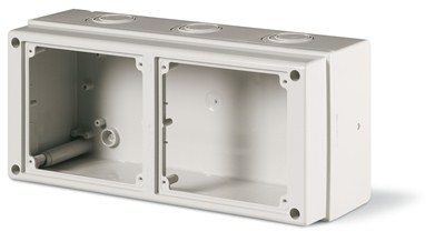 

Корпус DKC DIS6721200 на 2 поста с основанием 136х125 мм. Тип M150, "Quadro", DIS6721200