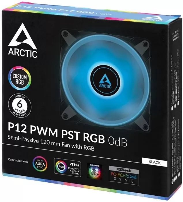 ARCTIC P12 PWM PST RGB