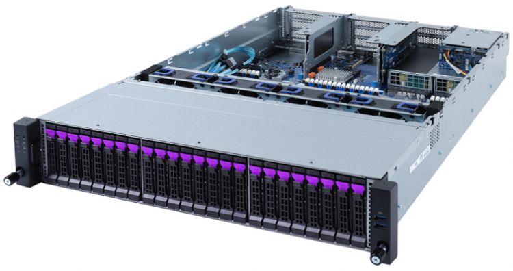 Сервер OpenYard RS2B3I-56 00-00003372 2U/24SFF (SAS/SATA)/2x4309Y/4x32Gb RDIMM/HW RAID 1Gb Cash with batt./2x480Gb SATA SSD 1.3 DWPD/4x1.92Tb SATA SSD кабель supermicro int mini sas hd mini sas hd for pcie ssd 80cm 30awg 12gb s